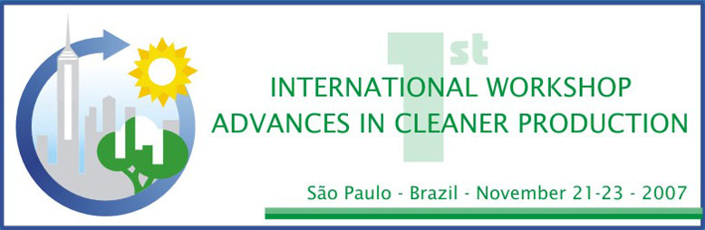 1st International Workshop | Advances in Cleaner Production